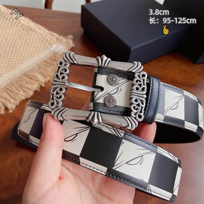 Chrome Hearts belt 38mmX95-125cm 8L96